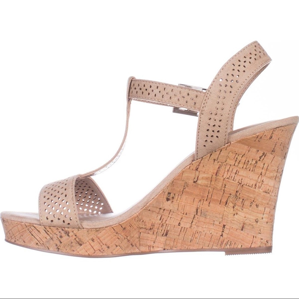 Charles By Charles David Platform Wedge Sandals - image 1